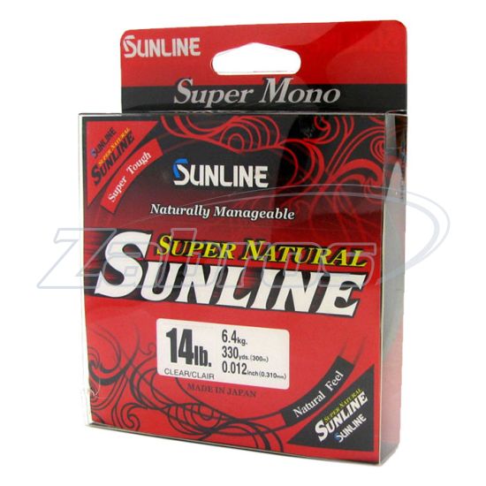 Фотографія Sunline Super Natural, 0,21 мм, 2,7 кг, 100 м, Green