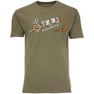 Футболка Simms Special Knot T-Shirt, 13532-914-50, XL, Military Heather: купить, цена, Киев, Украина | Zabros