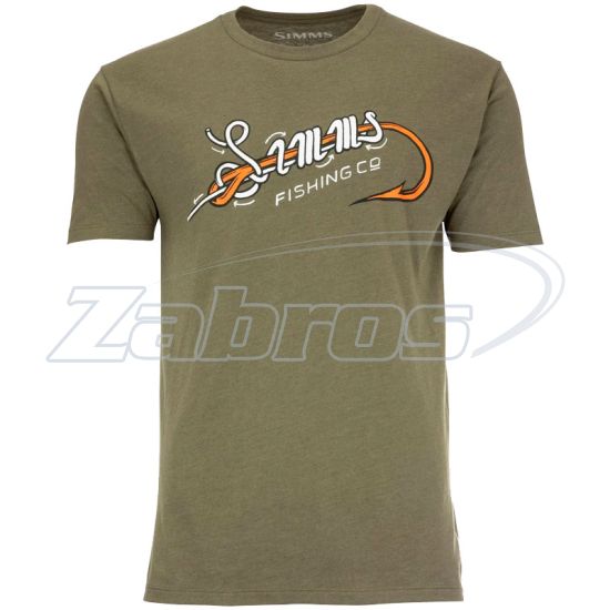 Фото Simms Special Knot T-Shirt, 13532-914-50, XL, Military Heather