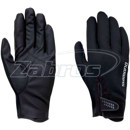 Фото Shimano Pearl Fit Full Cover Gloves, M, Black