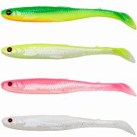 Силікон Savage Gear Slender Scoop Shad Dark Water Mix, 5,90", 15 см, 17 г, 4 шт: купити, ціна, Київ, Україна | Zabros