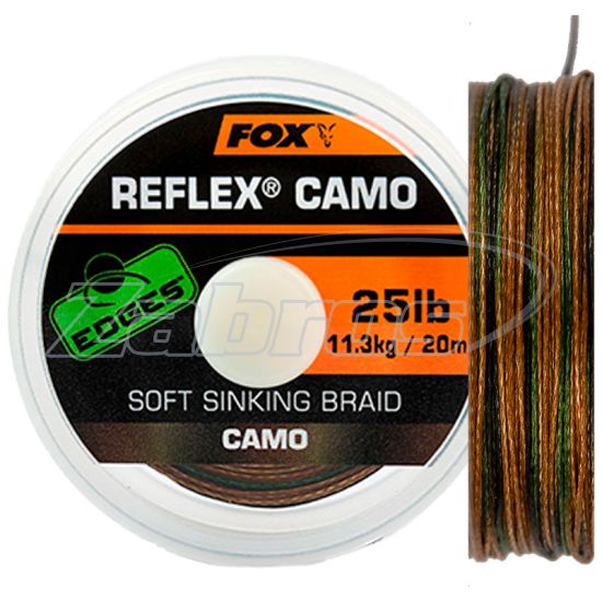 Фото Fox International Edges Reflex Camo, 25 lb, 20 м