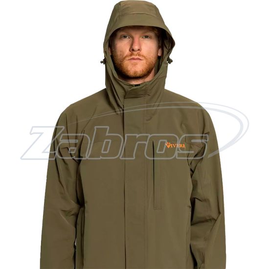 Viverra 4Stretch Rain Jacket, S, Olive, Україна