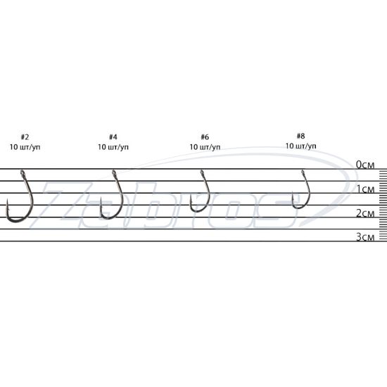 Фотография Brain Sting Straight Shank, 4, 10 шт