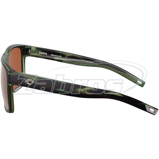 Малюнок Costa Del Mar Spearo XL, 97963898300, Matte Reef, Copper Silver Mirror, Glass