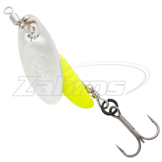 Фото Savage Gear Grub Spinners, #2, 5,8 г, Silver Yellow