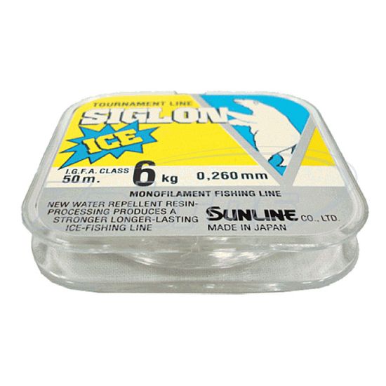 Фотография Sunline Siglon Ice, 0,1 мм, 1 кг, 50 м, Clear