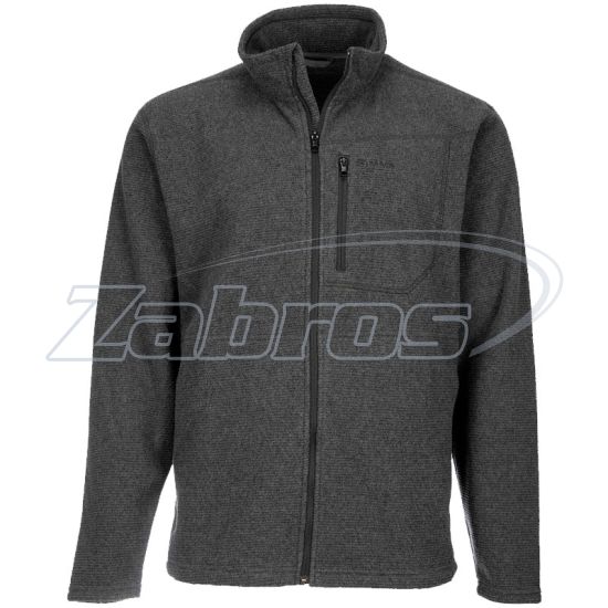 Фото Simms Rivershed Full Zip, 13071-003-60, XXL, Carbon