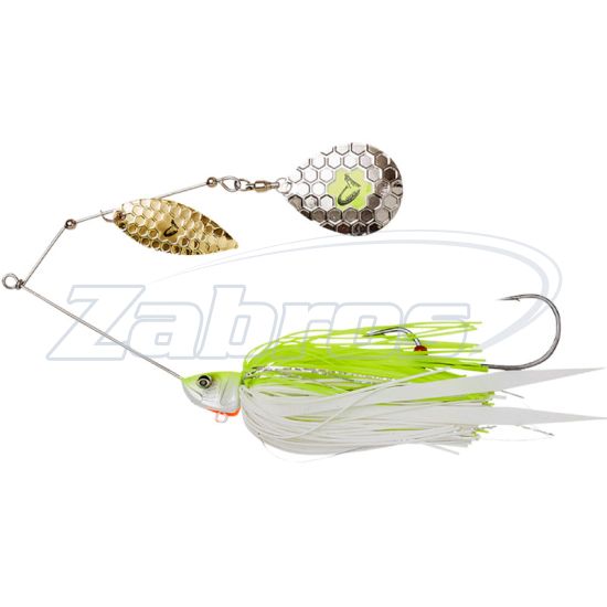 Фото Savage Gear Da’Bush Spinnerbait, 14 см, 21 г, Yellow White Silver