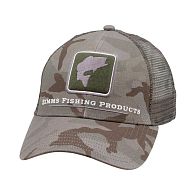 Кепка Simms Bass Icon Trucker Hat, 12211, Pico Camo Mineral, купити, ціни в Києві та Україні, інтернет-магазин | Zabros