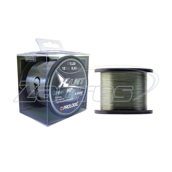 Фото Prologic XLNT HP, 57103, 0,35 мм, 8,1 кг, 1000 м, Green