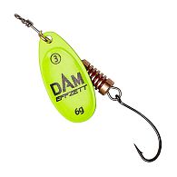 Блесна Dam Effzett Spinner With Single Hook, 60614, #2, 4 г, Yellow, купить, цены в Киеве и Украине, интернет-магазин | Zabros