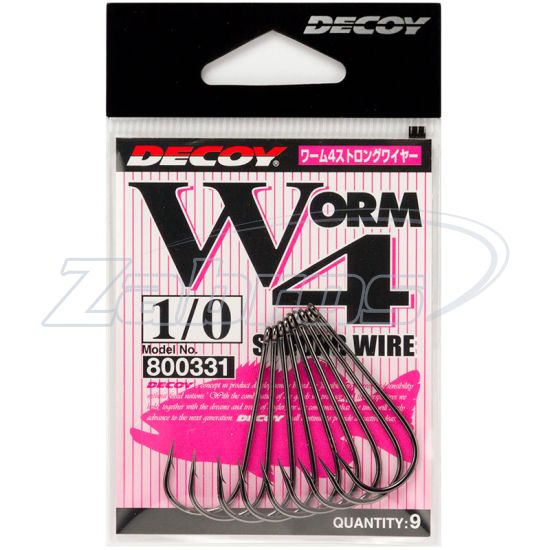 Малюнок Decoy Worm4, Strong Wire, 2/0, 9 шт