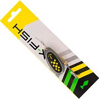 Блешня X-Fish Dark Side, #5, 14 г, Nikel Black Lime, купити, ціни в Києві та Україні, інтернет-магазин | Zabros