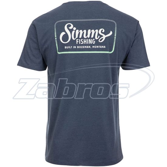 Фотография Simms Two Tone Pocket Tee, 13628-414-60, XXL, Navy Heather
