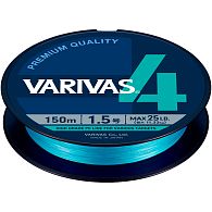 Шнур Varivas PE 4 Water Blue Edition, #0,8, 0,15 мм, 6,79 кг, 150 м, купити, ціни в Києві та Україні, інтернет-магазин | Zabros