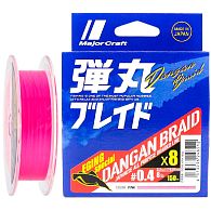 Шнур Major Craft Dangan Braid X8, #0,5, 0,12 мм, 5,4 кг, 150 м, Pink, купить, цены в Киеве и Украине, интернет-магазин | Zabros