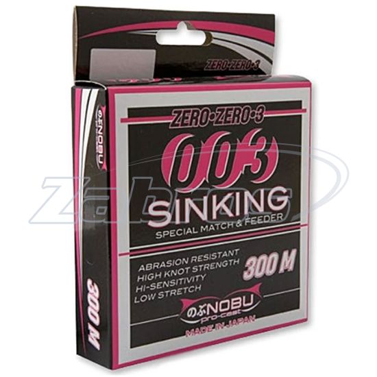 Фото Lineaeffe Nobu Pro-Cast 003 Sinking, 3501325, 0,25 мм, 7 кг, 300 м, Black