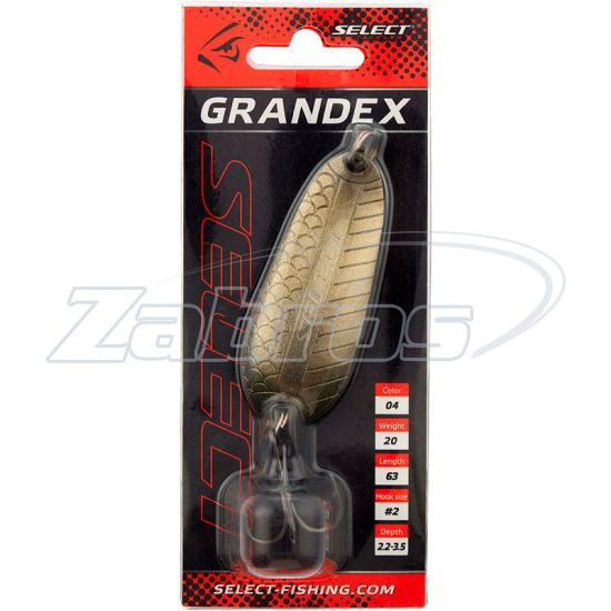 Фотографія Select Grandex, 20 г, 6,3 см, 04