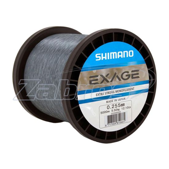 Фото Shimano Exage, EXG100050, 0,5 мм, 19 кг, 1000 м, Steel Grey