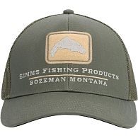 Кепка Simms Double Haul Icon Trucker, 14032, Smokey Olive: купить, цена, Киев, Украина | Zabros