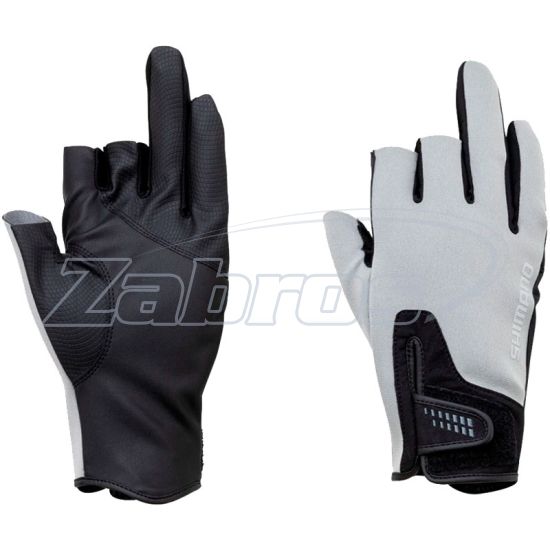 Фото Shimano Pearl Fit 3 Gloves, M, Gray