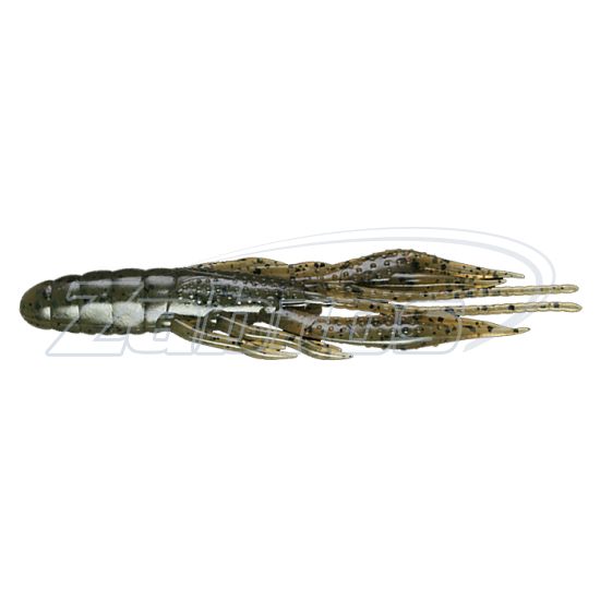 Фото Jackall Waver Shrimp, 2,80", 7,1 см, 8 шт, Green Pumpkin Pepper