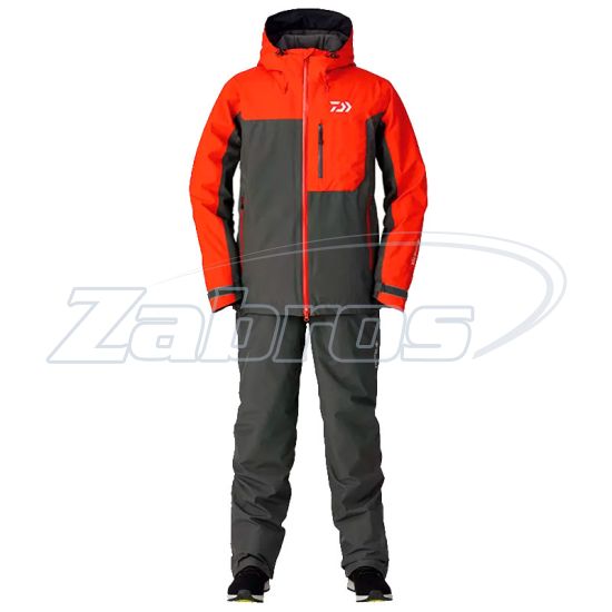 Фото Daiwa DW-1920E Gore-Tex High Loft Winter Suit, XXL, Red/Charcoal
