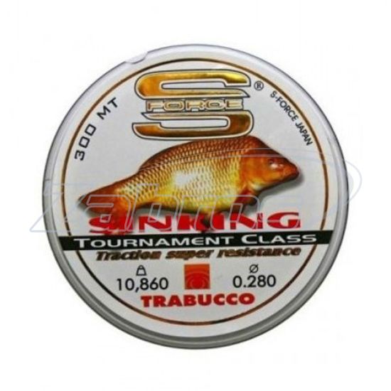 Фото Trabucco S-Force Sinking, 052-96-250, 0,25 мм, 8,4 кг, 300 м, Brown Фото Trabucco S-Force Sinking, 052-96-250, 0,25 мм, 8,4 кг, 300 м, Brown