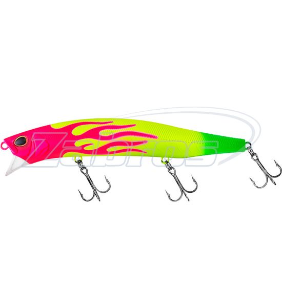 Фото Daiwa Morethan Monster Wake 156F, 15,6 см, 40 г, 0,5 м, Pink Fire Banana