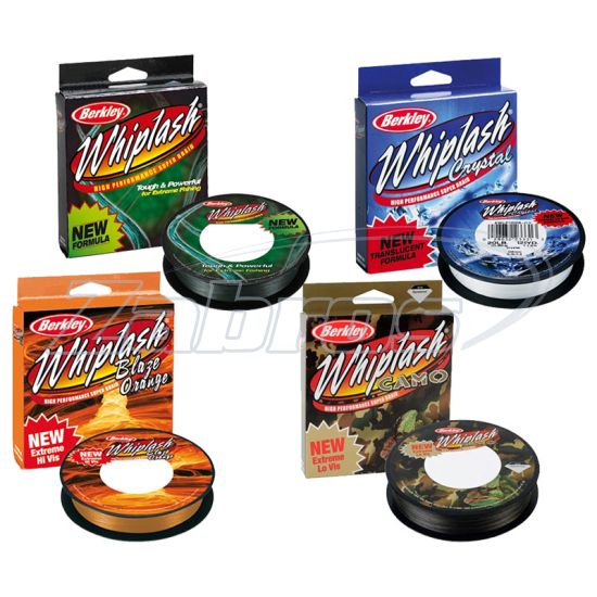Цена Berkley Whiplash, 1205495, 0,1 мм, 14,1 кг, 110 м, Camo