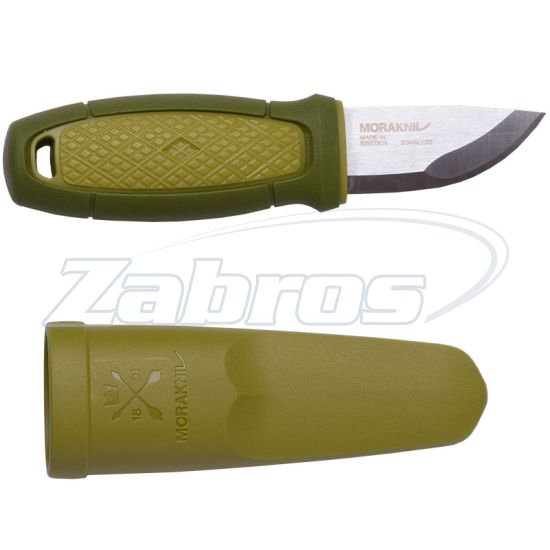 Фотография Morakniv Kansbol with Polymer Sheath (S), Green