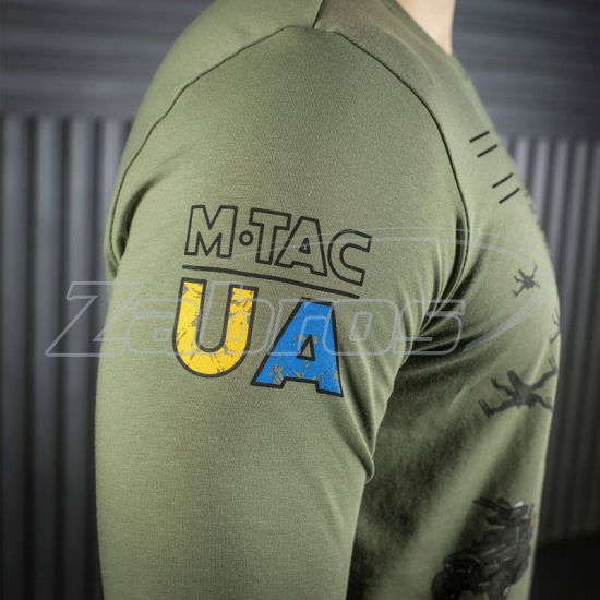 Малюнок M-Tac UA Side, длинный рукав, 80043038-M, Light Olive