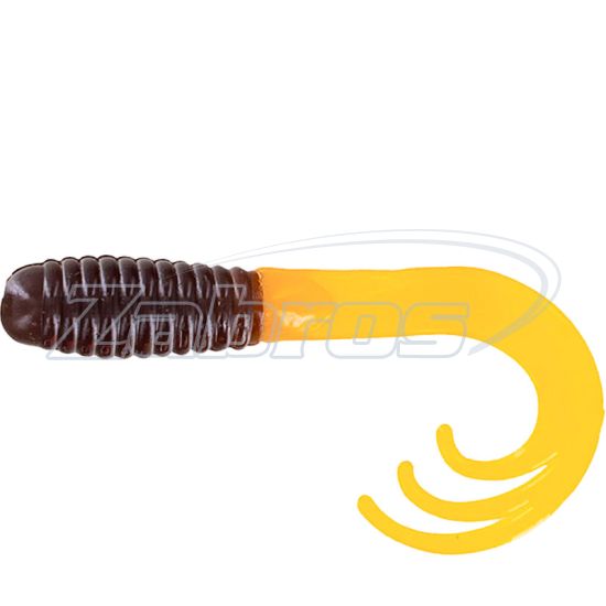 Фото Big Bite Baits Triple Tip Grub, 2,00", 5,08 см, 10 шт, Brown/Orange