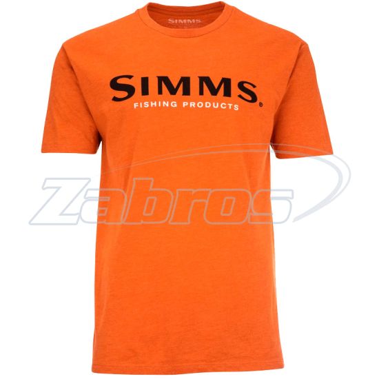 Фото Simms Logo T-Shirt, 12803-799-30, M, Adobe Heather