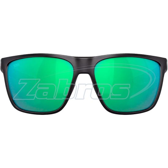 Фотографія Costa Del Mar Ferg XL, 97963874267, Matte Black Green Mirror, Polycarbonate