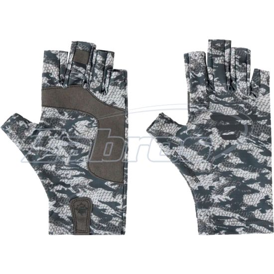 Фото Favorite Solar Fishing Gloves 5 Cut, S/M, Grey