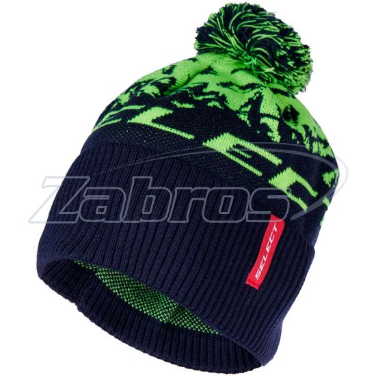 Фото Select Pompon Hat, 56, Black/Green