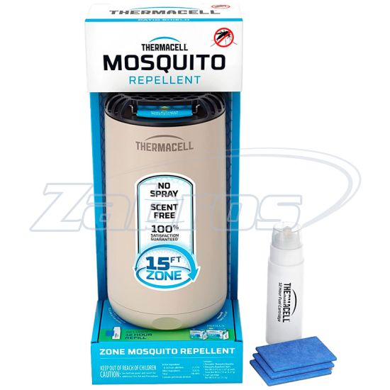 Малюнок Thermacell MR-PS Patio Shield Mosquito Repeller, Linen