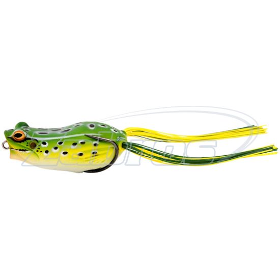 Фото Savage Gear Hop Popper Frog, 2,15", 5,5 см, 15 г, 1 шт, Green Leopard