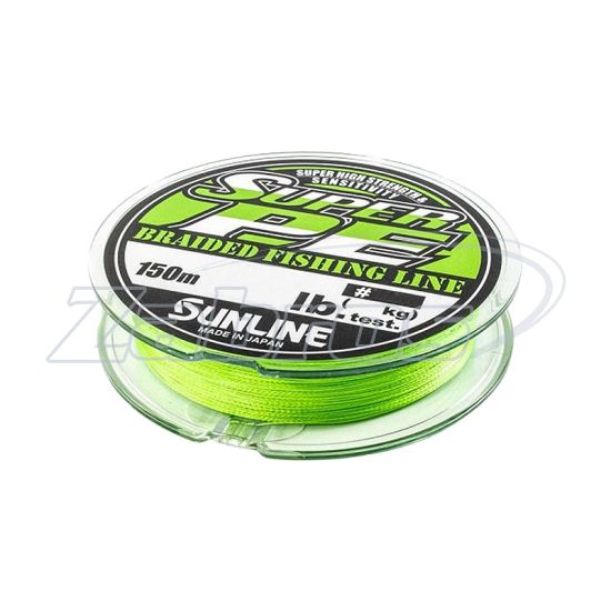 Фото Sunline New Super PE, #3, 0,29 мм, 15 кг, 150 м, Light Green