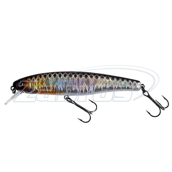 Фото Jackall Smash Minnow 100SP, 10 см, 16,6 г, 1 м, HL Silver Black