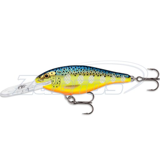 Фото Rapala Shad Rap 70F, 7 см, 8 г, 3,3 м, HS