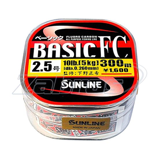 Фотография Sunline Basic FC, 0,21 мм, 3 кг, 300 м