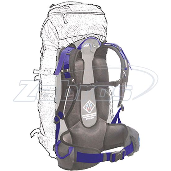 Фотографія Terra Incognita Impuls 40, Turquoise/Grey