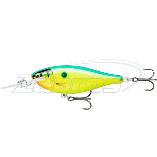 Фото Rapala Shad Rap Elite 75F, 7,5 см, 12 г, 3,3 м, GDPRT
