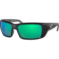 Поляризационные очки Costa Del Mar Permit, 97963455244, Matte Black, Green Mirror, Glass, купить, цены в Киеве и Украине, интернет-магазин | Zabros