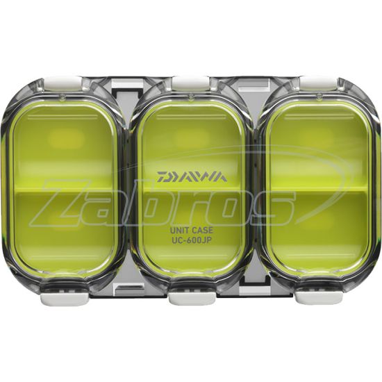Фото Daiwa Waterproof Sealed Unit Case 6 отд, 11x6,5x1,3 см, Green