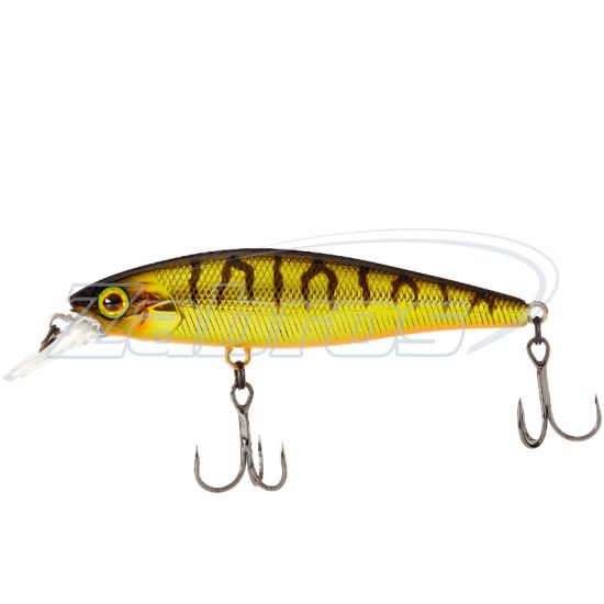 Фото Jackall Squad Minnow 80SP, 8,2 см, 9,7 г, 1,2 м, HL Shinning Tiger