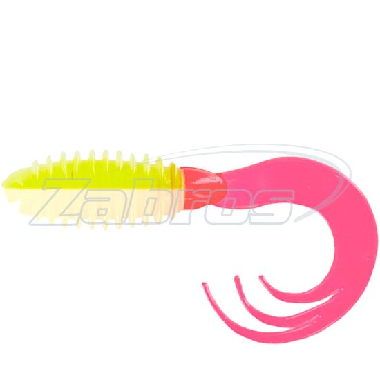 Фото Big Bite Baits Ring Triple Tip Grub, 2,00", 5,08 см, 10 шт, Bad Blood